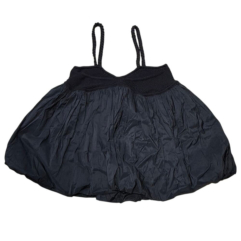Anthropologie Knit Swing Tank Top Black - Picture 3 of 9
